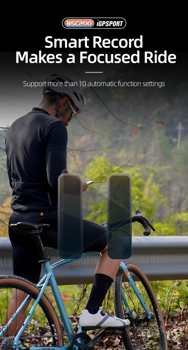 🚴♂️ Compteur Vélo GPS BSC200 🛰️ Compteur GPS Sans Fil – Précis, Fiable, Essentiel