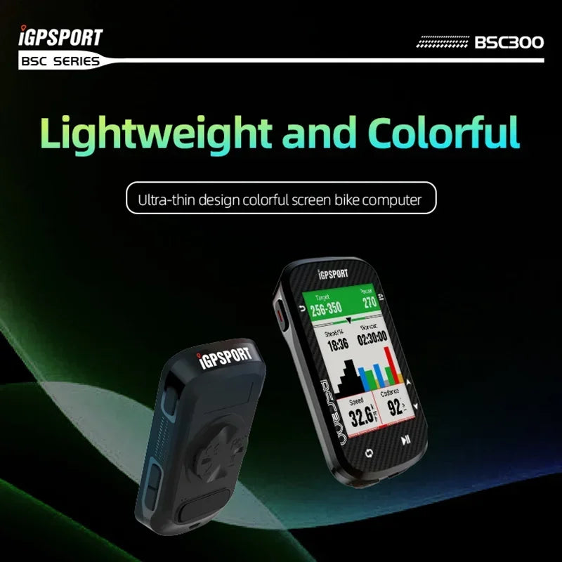 Compteur Vélo GPS BSC300 – Écran Couleur & Haute Précision 🛰️ Performance, Précision et Polyvalence dans un Format Ultra-Fin Le BSC300 est un compteur vélo sans fil nouvelle génération conçu pour offrir une expérience de cyclisme avancée.