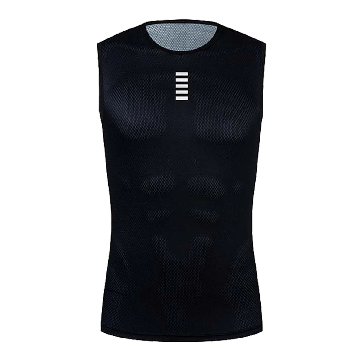 👕 Sous-maillot de Cyclisme Sans Manches – 🌬️ Respirant, 💧 Séchage Rapide, 🔄 Coupe Ajustée 🔹