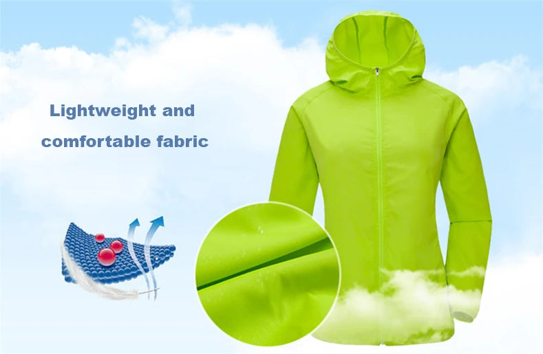 🧥 Veste Ultralégère 2000KM – Coupe-Vent Déperlant & Protection Solaire | Unisexe