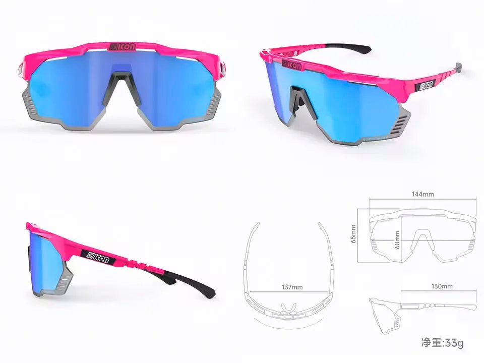 Lunettes de Soleil SCICON® Cyclisme & Outdoor – Verres Polarisés UV400