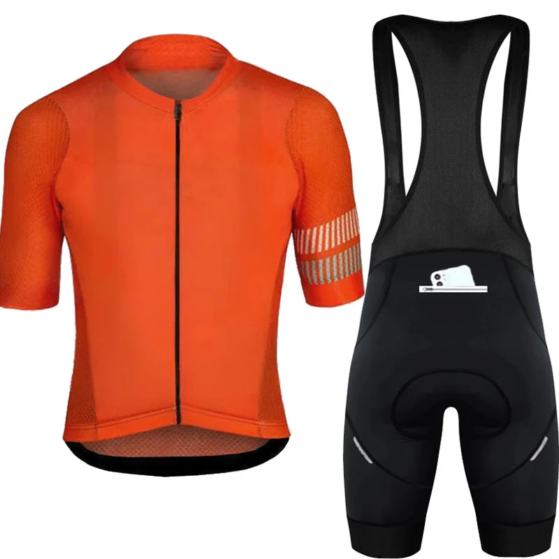 🚴‍♂️🚴‍♀️ Ensemble Maillot Cyclisme  Homme/Femme – ☀️ Anti-UV, 🔒 Fermeture Sécurisée, 📏 Petite Taille Disponible – 🛠️ Kit Vélo Route & VTT