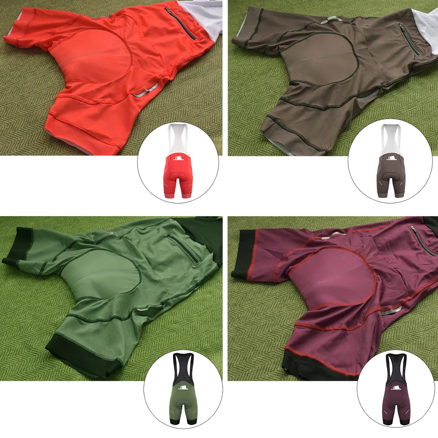 🚴‍♂️🚴‍♀️ Ensemble Maillot Cyclisme  Homme/Femme – ☀️ Anti-UV, 🔒 Fermeture Sécurisée, 📏 Petite Taille Disponible – 🛠️ Kit Vélo Route & VTT