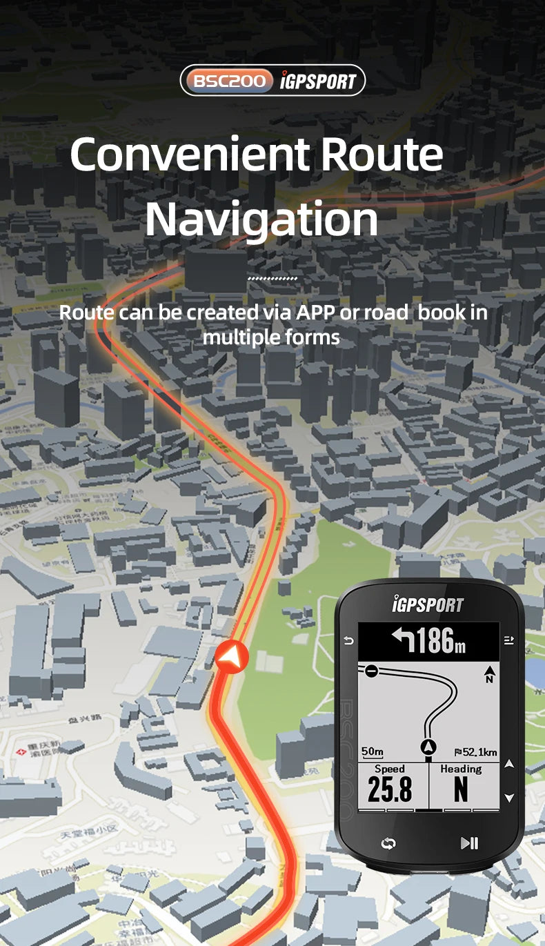🚴♂️ Compteur Vélo GPS BSC200 🛰️ Compteur GPS Sans Fil – Précis, Fiable, Essentiel