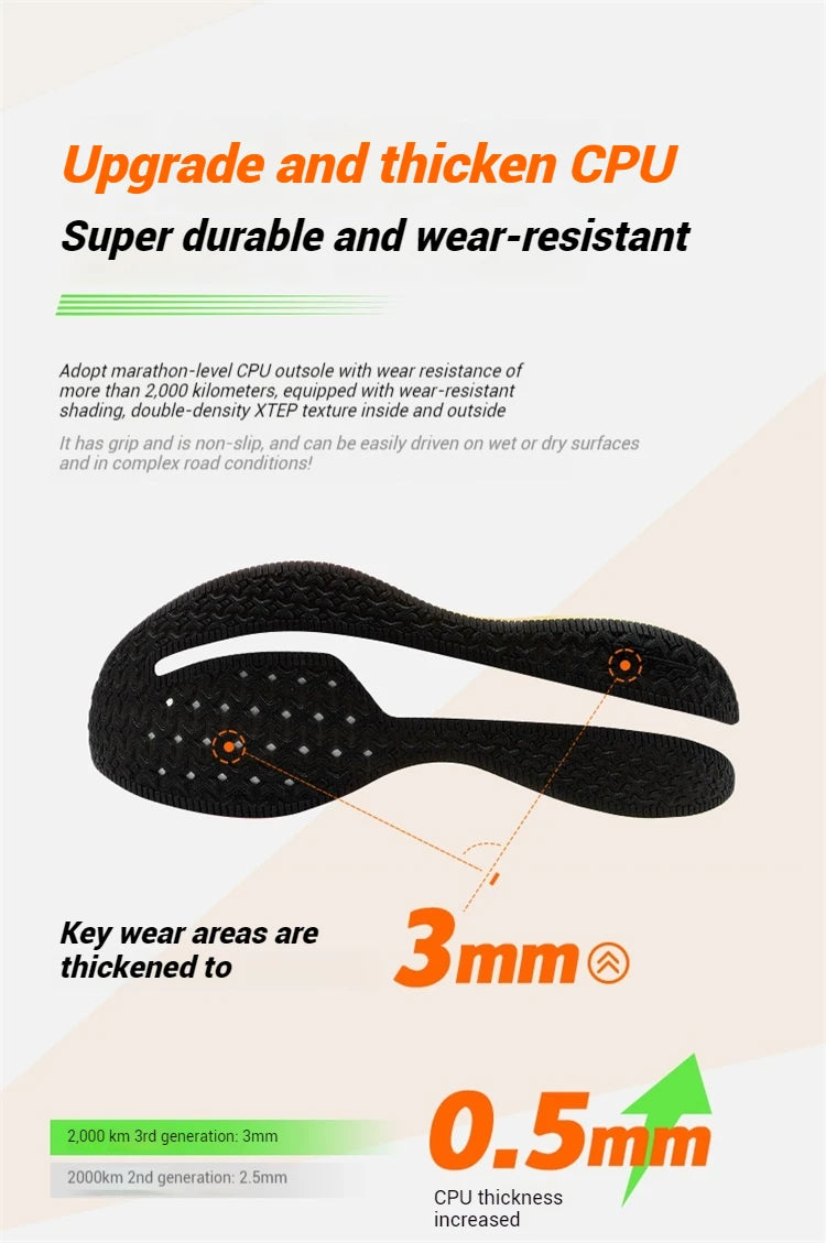🏃♂️ Chaussures de Running Homme - Modèle 2000km 3.0