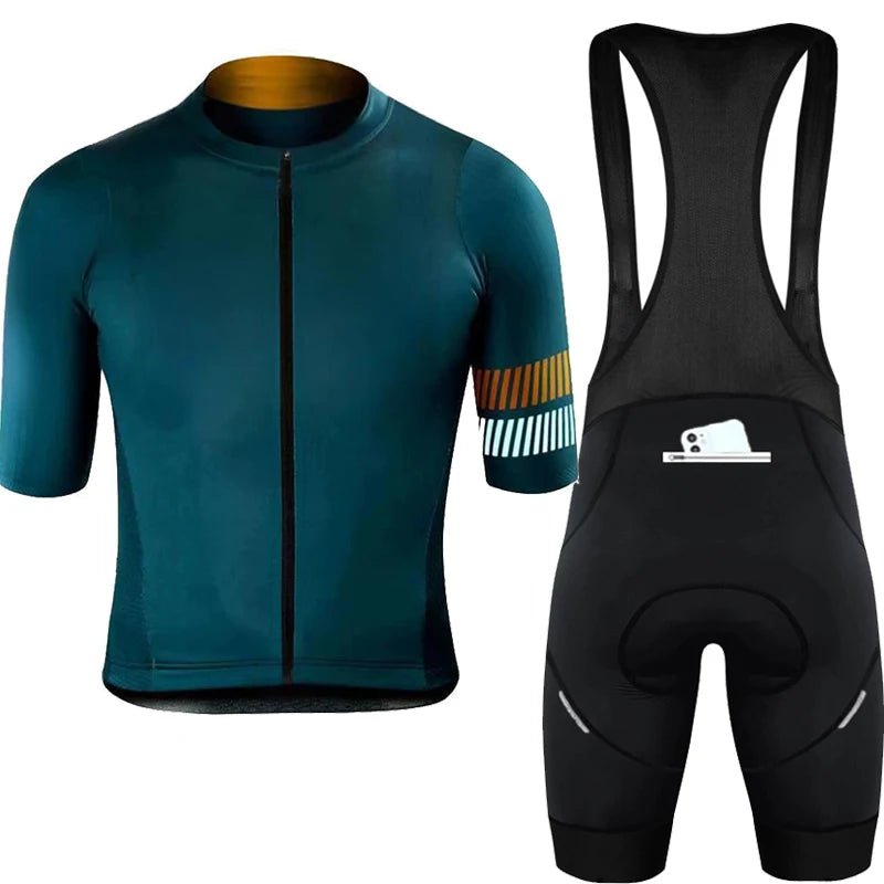 🚴‍♂️🚴‍♀️ Ensemble Maillot Cyclisme  Homme/Femme – ☀️ Anti-UV, 🔒 Fermeture Sécurisée, 📏 Petite Taille Disponible – 🛠️ Kit Vélo Route & VTT