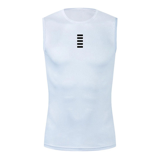 👕 Sous-maillot de Cyclisme Sans Manches – 🌬️ Respirant, 💧 Séchage Rapide, 🔄 Coupe Ajustée  🔹
