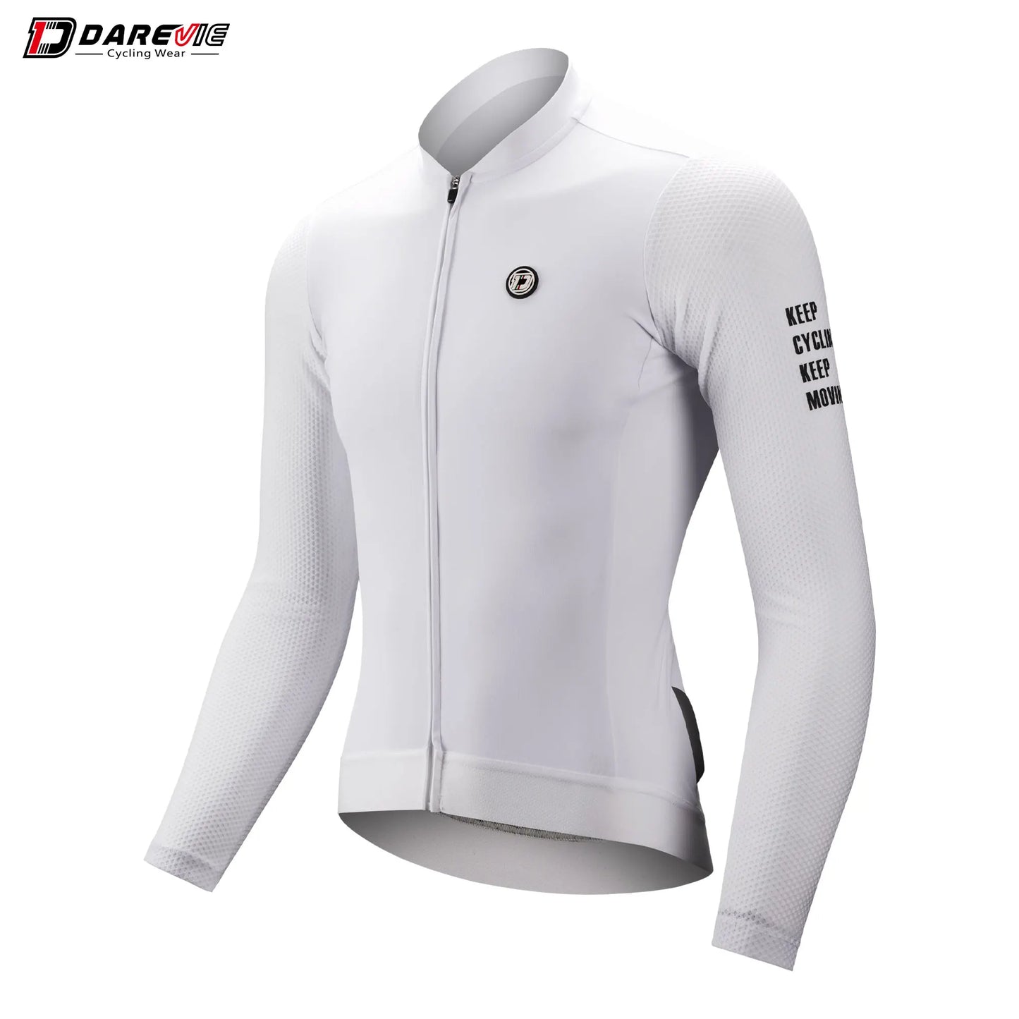 🚴‍♂️ Maillot de Cyclisme DAREVIE Unisexe – Manches Longues, Taille S à 4XL, SPF 50+ – Respirant & Confort Premium pour Entraînement & Balades 🚴‍♀️