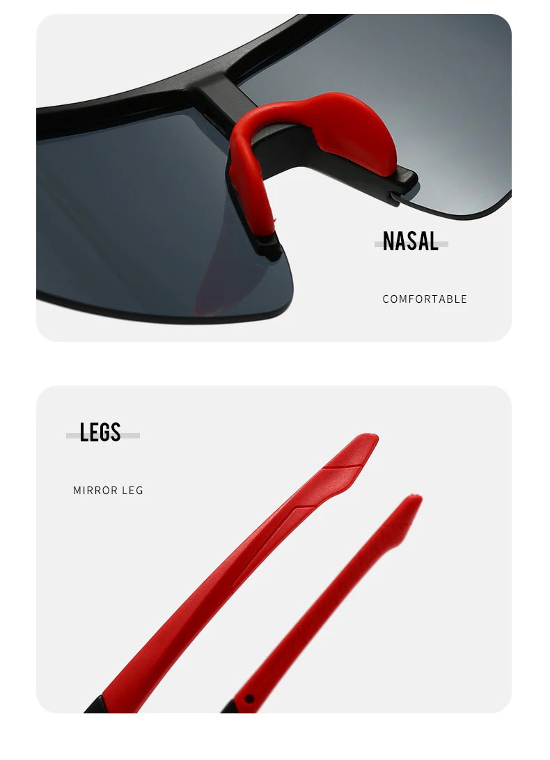 🕶️ Lunettes de Soleil de Sport KAMMPT – Style PUNK &Protection Ultime