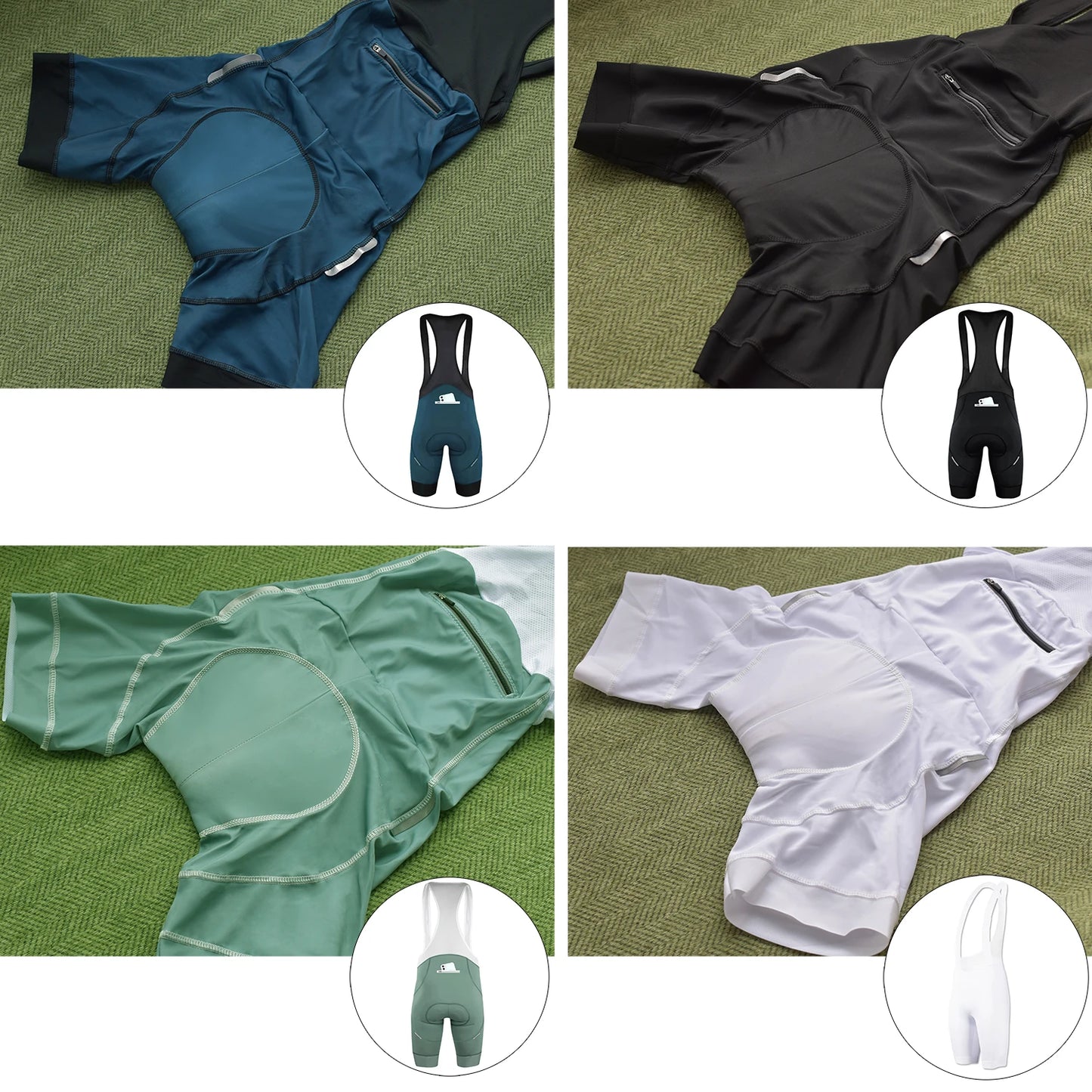 🚴‍♂️🚴‍♀️ Ensemble Maillot Cyclisme  Homme/Femme – ☀️ Anti-UV, 🔒 Fermeture Sécurisée, 📏 Petite Taille Disponible – 🛠️ Kit Vélo Route & VTT