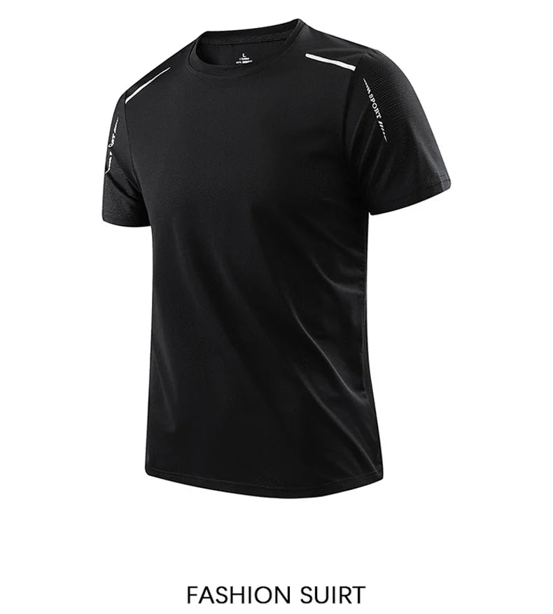 👕  – T-shirt Running Homme à Séchage Rapide – Respirant & Léger pour le Sport Outdoor