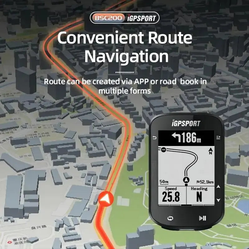 🚴♂️ Compteur Vélo GPS BSC200 🛰️ Compteur GPS Sans Fil – Précis, Fiable, Essentiel