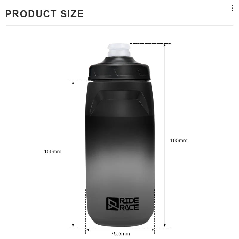 💧 Gourde Vélo 620ML – Ultralégère, Étanche & Sans Goût Plastique | Votre alliée sport & outdoor 🚴‍♂️🌿