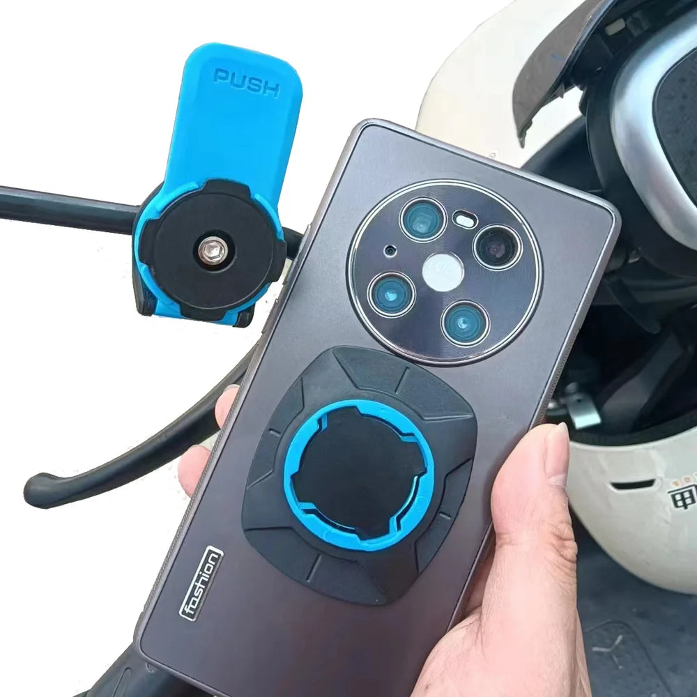 🔥 Support Téléphone velos Moto Universel – Fixation Rétroviseur Ultra Solide & Super Pratique ! 🚀