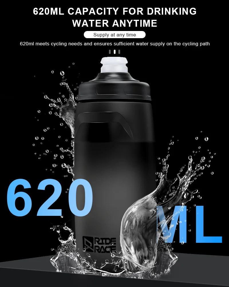 💧 Gourde Vélo 620ML – Ultralégère, Étanche & Sans Goût Plastique | Votre alliée sport & outdoor 🚴‍♂️🌿