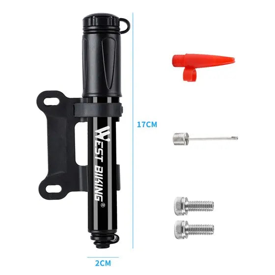 🚲💨 Mini Pompe à Vélo 100 PSI – Ultra Légère, Compacte & Compatible Schrader / Presta  Pompe manuelle portable en alliage d’aluminium – idéale pour route, VTT, gravel & plus