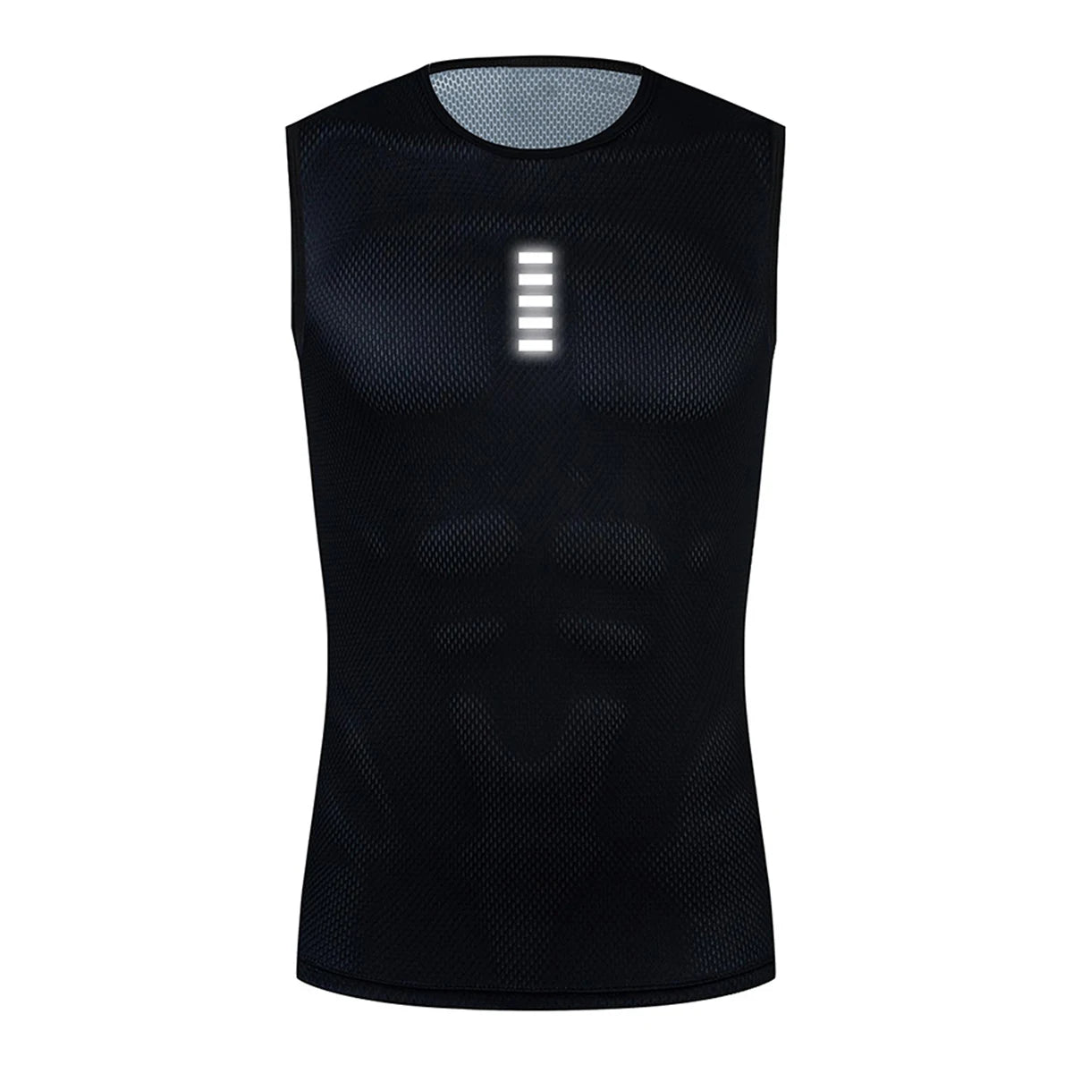 👕 Sous-maillot de Cyclisme Sans Manches – 🌬️ Respirant, 💧 Séchage Rapide, 🔄 Coupe Ajustée  🔹