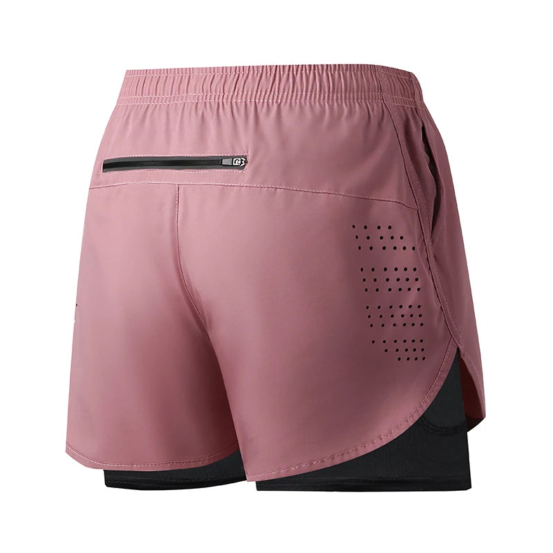 🩳 Short de Running Homme à Séchage Rapide – Double Couche Confort & Performance