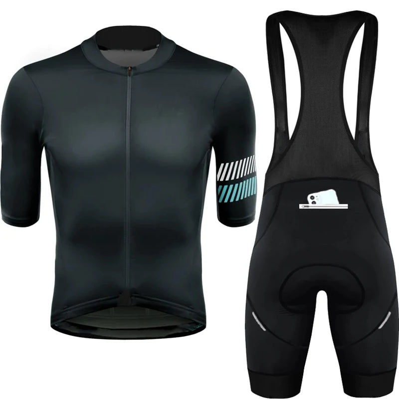 🚴‍♂️🚴‍♀️ Ensemble Maillot Cyclisme  Homme/Femme – ☀️ Anti-UV, 🔒 Fermeture Sécurisée, 📏 Petite Taille Disponible – 🛠️ Kit Vélo Route & VTT