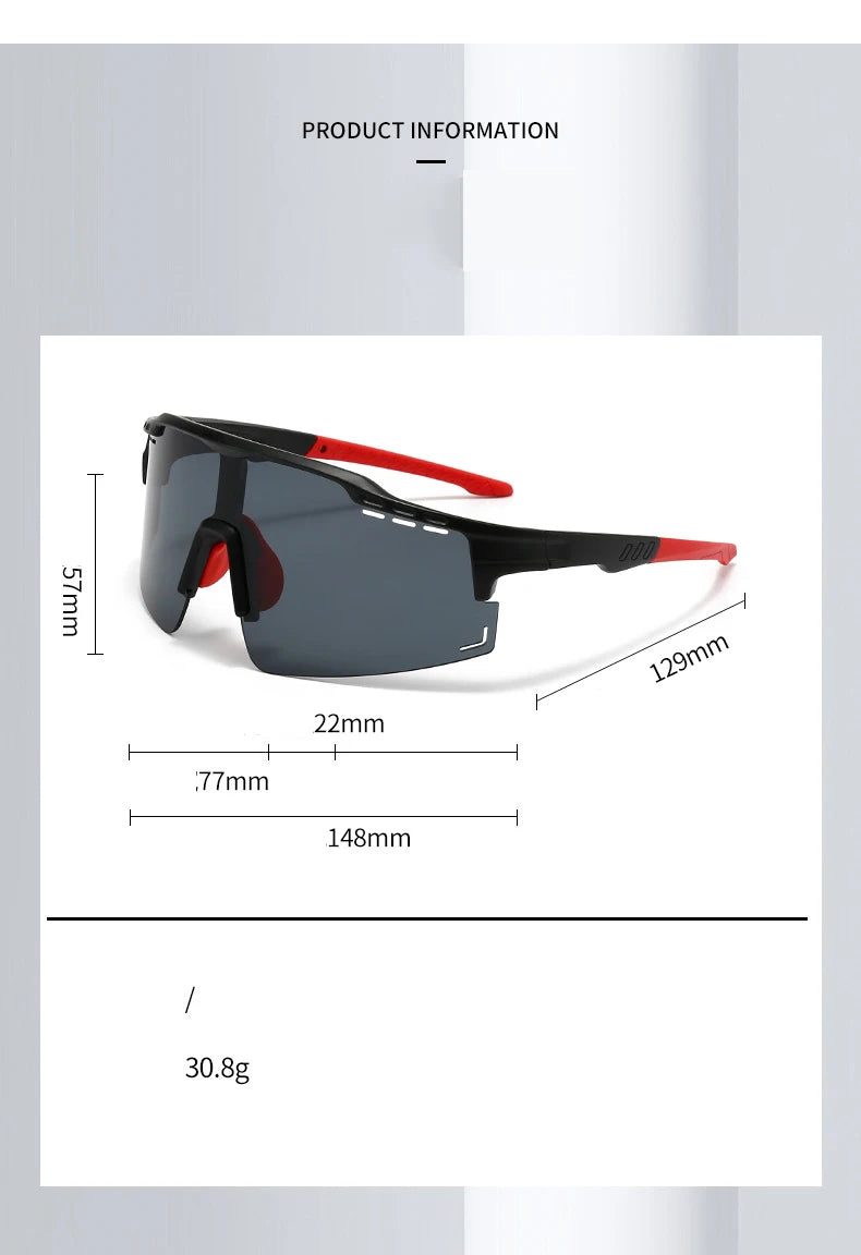 🕶️ Lunettes de Soleil de Sport KAMMPT – Style PUNK &Protection Ultime