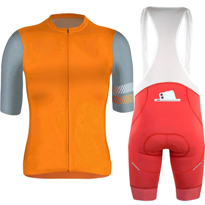 🚴‍♂️🚴‍♀️ Ensemble Maillot Cyclisme  Homme/Femme – ☀️ Anti-UV, 🔒 Fermeture Sécurisée, 📏 Petite Taille Disponible – 🛠️ Kit Vélo Route & VTT