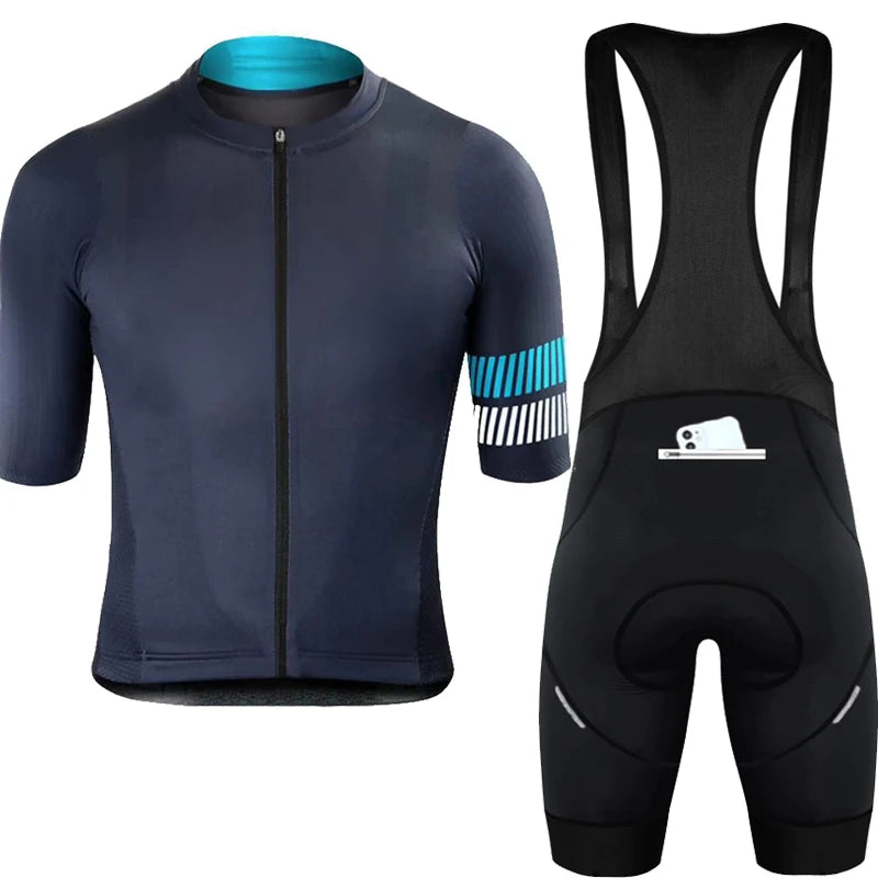 🚴‍♂️🚴‍♀️ Ensemble Maillot Cyclisme  Homme/Femme – ☀️ Anti-UV, 🔒 Fermeture Sécurisée, 📏 Petite Taille Disponible – 🛠️ Kit Vélo Route & VTT