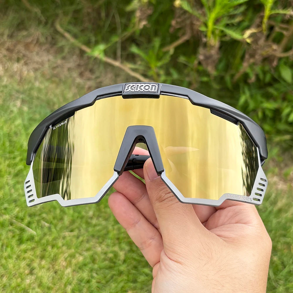 Lunettes de Soleil SCICON® Cyclisme & Outdoor – Verres Polarisés UV400