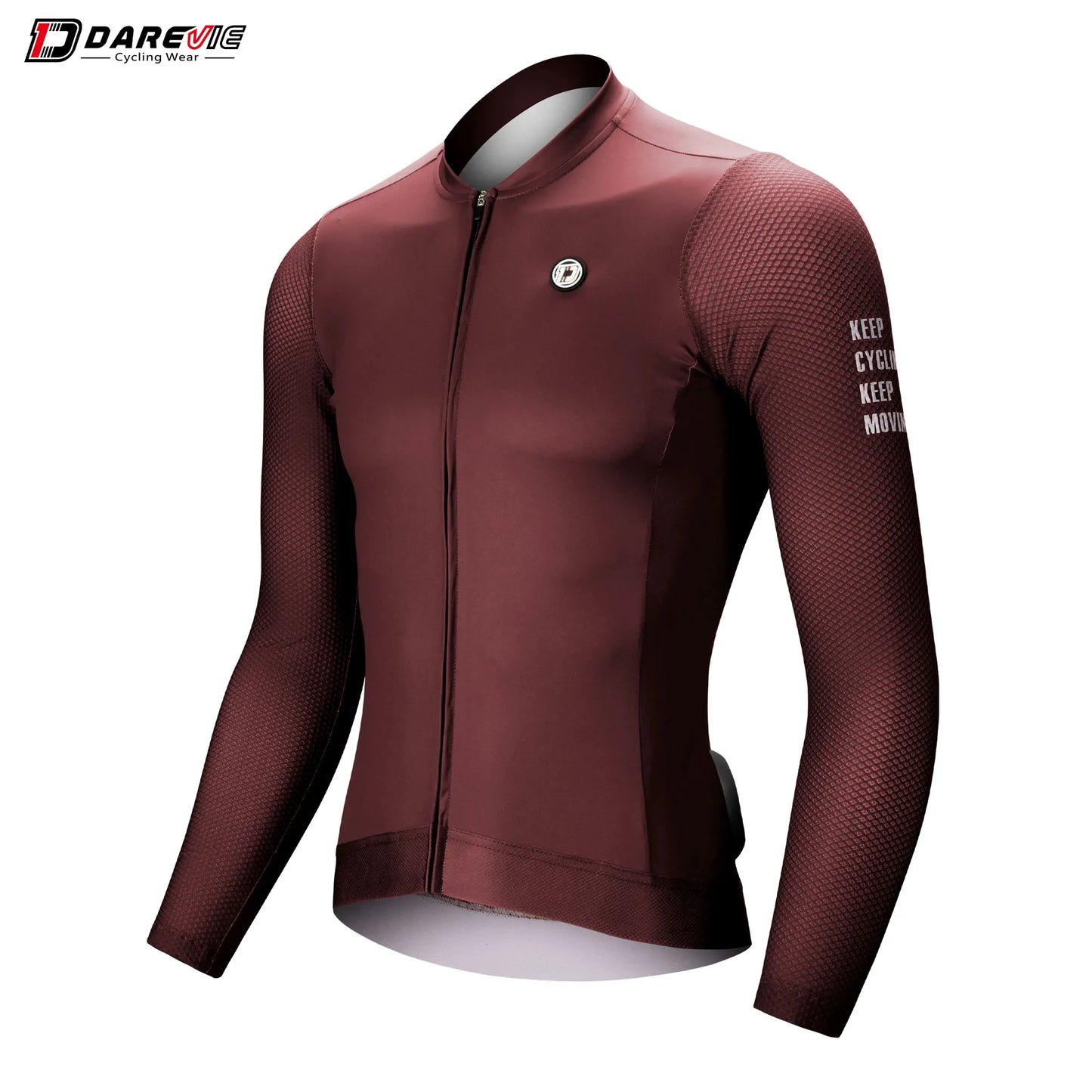 🚴‍♂️ Maillot de Cyclisme DAREVIE Unisexe – Manches Longues, Taille S à 4XL, SPF 50+ – Respirant & Confort Premium pour Entraînement & Balades 🚴‍♀️