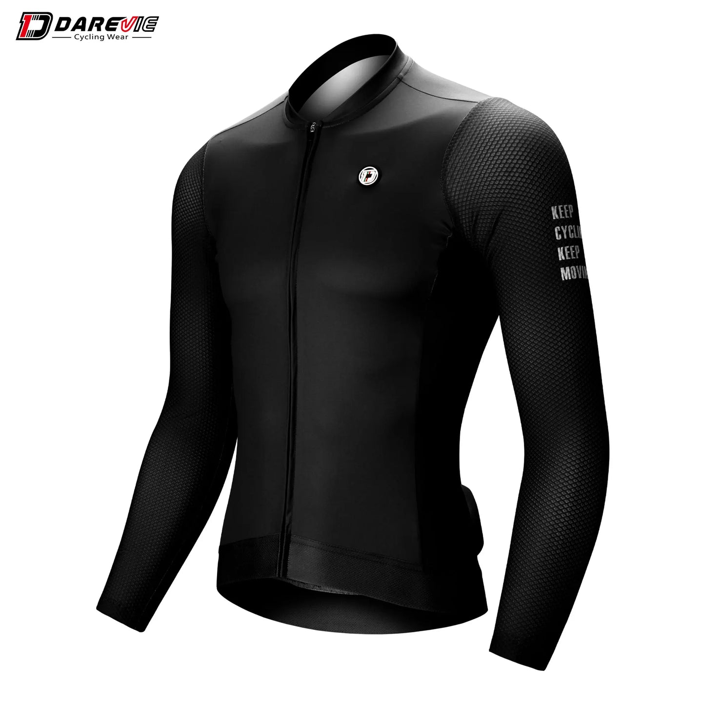 🚴‍♂️ Maillot de Cyclisme DAREVIE Unisexe – Manches Longues, Taille S à 4XL, SPF 50+ – Respirant & Confort Premium pour Entraînement & Balades 🚴‍♀️