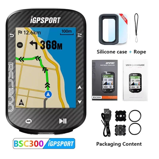 Compteur Vélo GPS BSC300 – Écran Couleur & Haute Précision 🛰️ Performance, Précision et Polyvalence dans un Format Ultra-Fin  Le BSC300 est un compteur vélo sans fil nouvelle génération conçu pour offrir une expérience de cyclisme avancée.