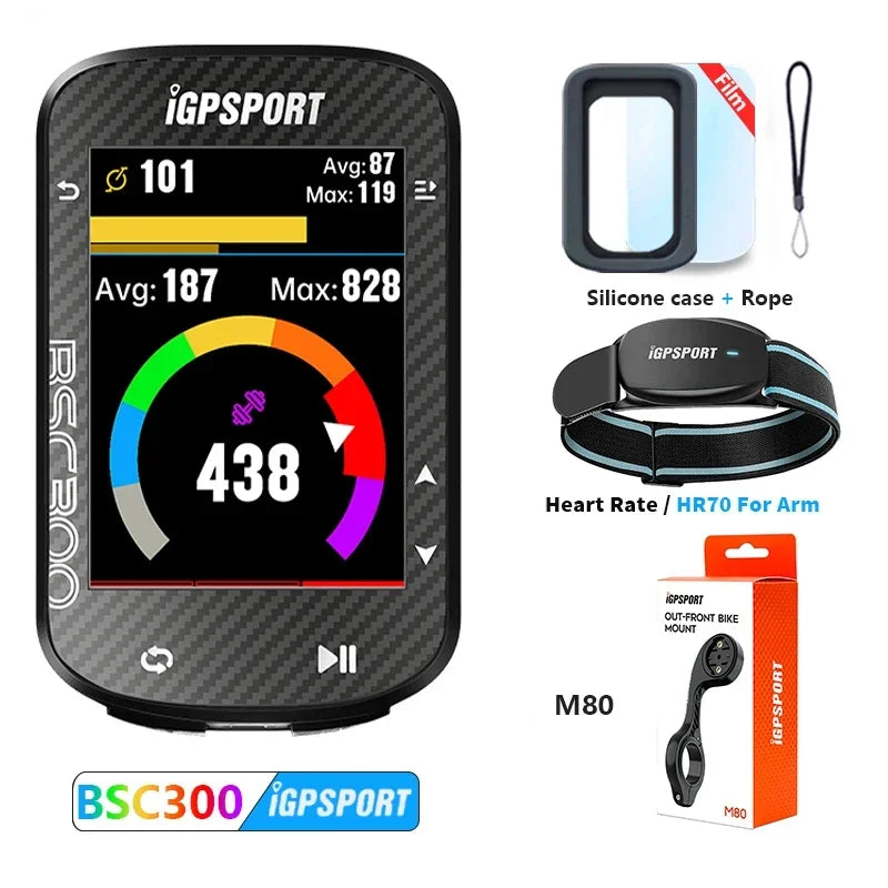 Compteur Vélo GPS BSC300 – Écran Couleur & Haute Précision 🛰️ Performance, Précision et Polyvalence dans un Format Ultra-Fin  Le BSC300 est un compteur vélo sans fil nouvelle génération conçu pour offrir une expérience de cyclisme avancée.