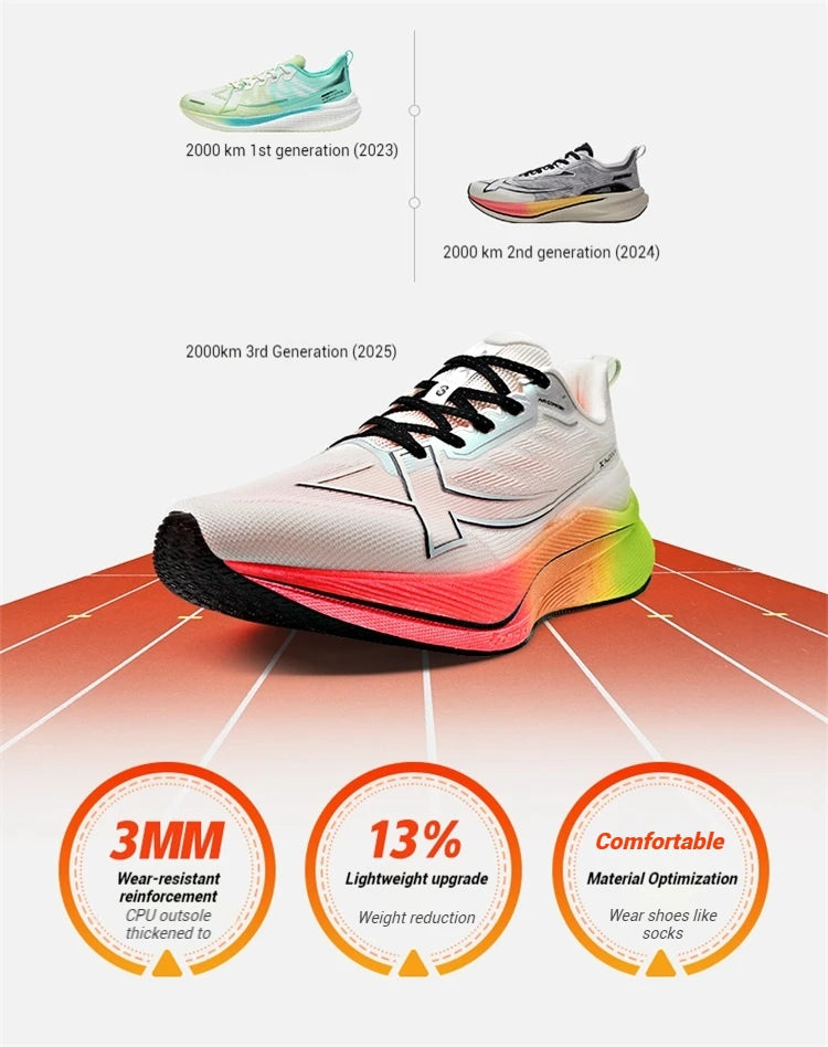 🏃♂️ Chaussures de Running Homme - Modèle 2000km 3.0